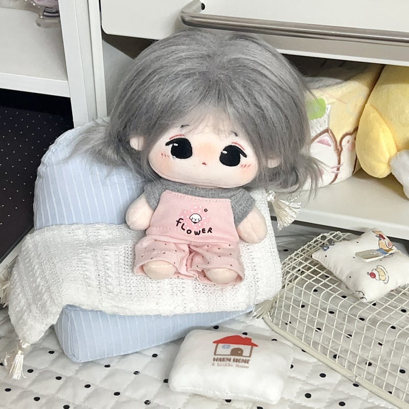 10cm Cotton Doll Sportswear Set, Cute Casual Two-Piece Doll Outfit - Image 4