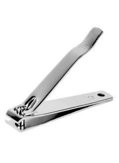 RAQTA Stainless Steel Straight Nail Clipper – Ultra Sharp Silver Nail Cutter for Fingers & Toes – Professional Grooming & Acrylic Nail Manicure  - Image 1