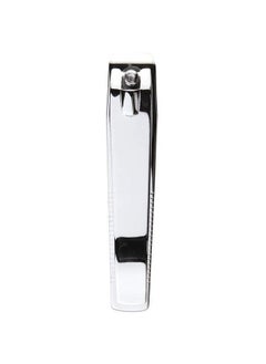 RAQTA Stainless Steel Straight Nail Clipper – Ultra Sharp Silver Nail Cutter for Fingers & Toes – Professional Grooming & Acrylic Nail Manicure  - Image 2