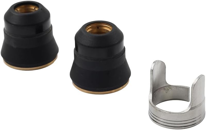 Plasma Shield Cup Retaining Cap Compatible With IPT60 Cutter Torch 2 Pcs - Image 1