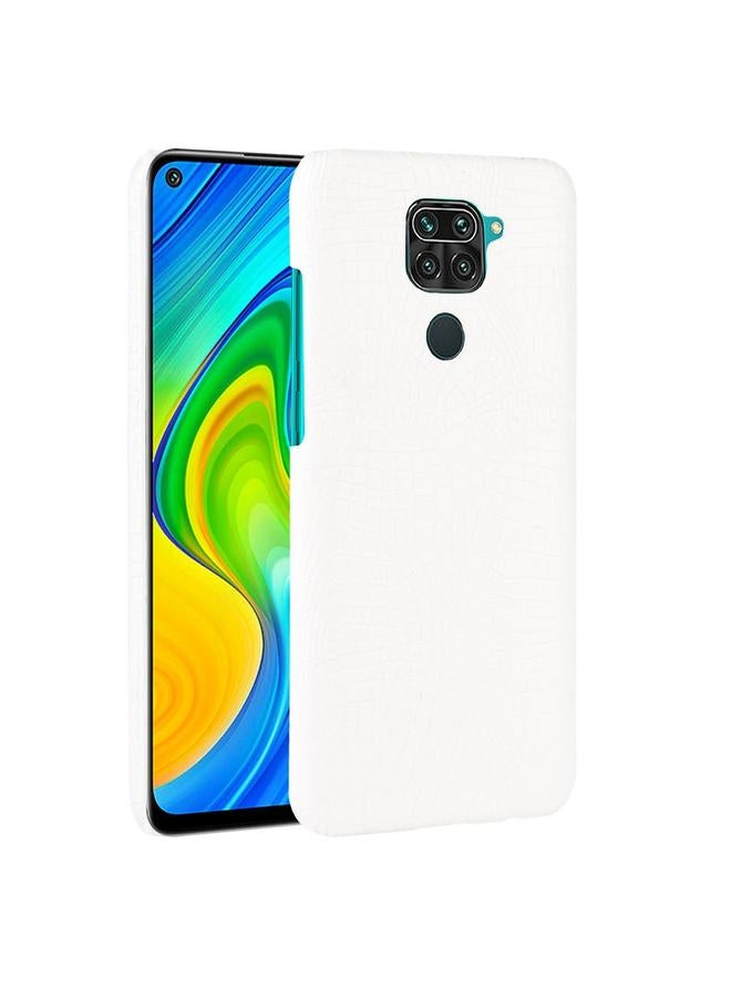 Case For Xiaomi Redmi Note 9 / Redmi 10X 4G Shockproof Crocodile Texture PC + PU Case