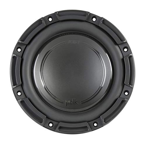 Polk Audio DB842 SVC - DB+ Series 8" Shallow Subwoofer for Marine/Car Sound System, 30Hz-200Hz Frequency Response, Single 4-Ohm Voice Coils & Polypropylene Woofer Cone - Image 5