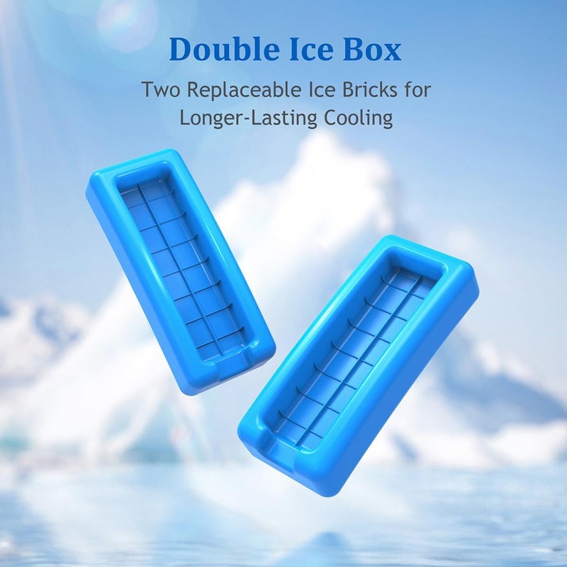 SHBC Premium Insulin Pen Cooler Travel Case Medication Insulation Solution with 2 Replaceable Ice Bricks Diabetes Storage Gifts for Men and Women for Holidays Birthdays and Special Occasions - Image 3