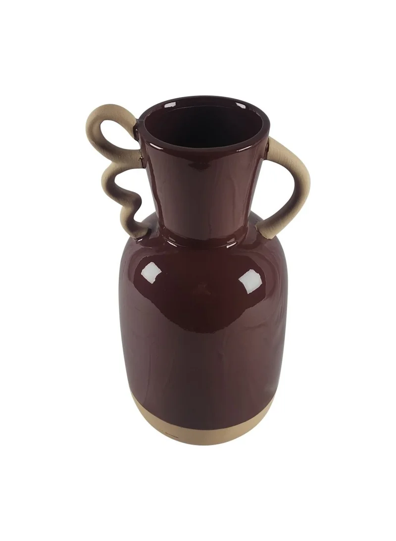 DANUBE HOME Celesta Vase Red 14.3X12.6X26.8Cm