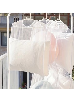 Just Quality 1pc Drying Pillow Net, Drying shoes net Household Multifunctional Drying Mesh Bag, Drying Storage Bag, Multi-Functional Sun-cure Pillow Doll Net Bag  - Image 2