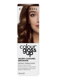 CLAIROL Colour Gloss Up, Temporary Colour Gloss, Warm Caramel Brownie  - Image 1