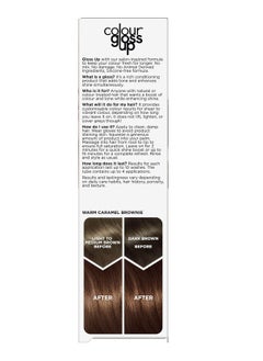 CLAIROL Colour Gloss Up, Temporary Colour Gloss, Warm Caramel Brownie  - Image 2
