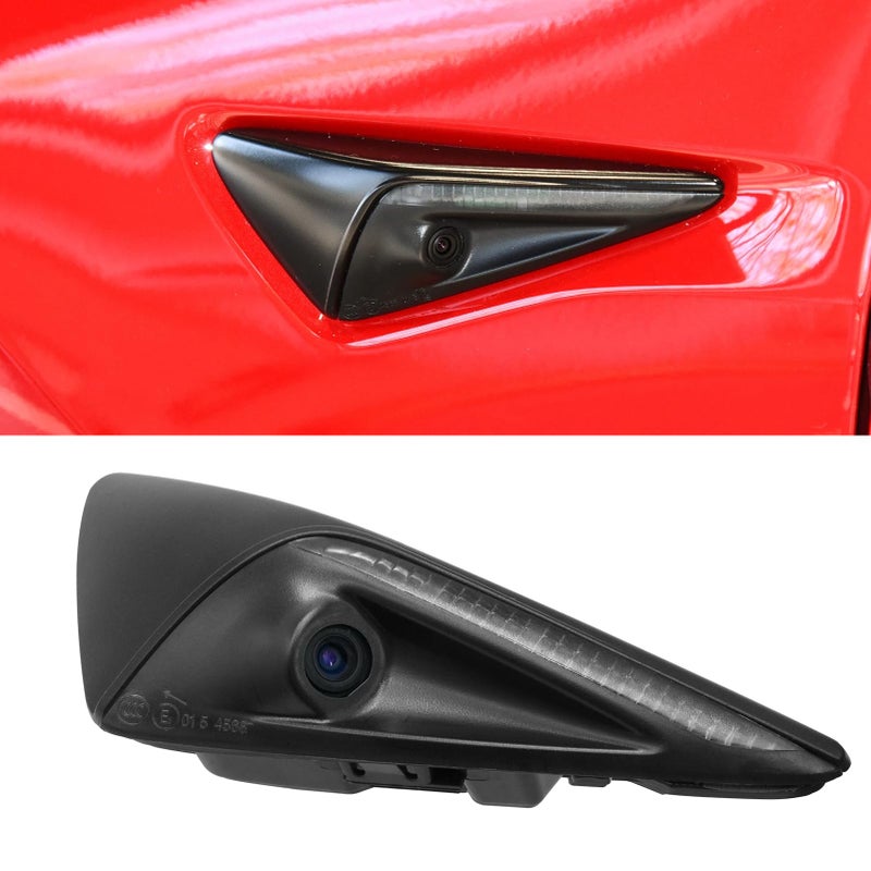 Jaronx Compatible with Tesla Left Side Repeater Camera Assembly Model 3 Model Y 20172024 Left Front Fender Turn Signal Camera Replacement for Tesla Model 3Model Y Accessories 149586420C Left - Image 2