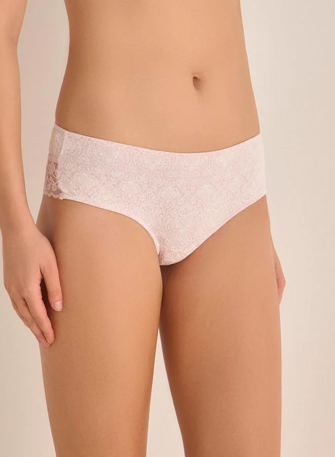 سبلاش فيڤ سروال بيكيني دانتيل مطبوع