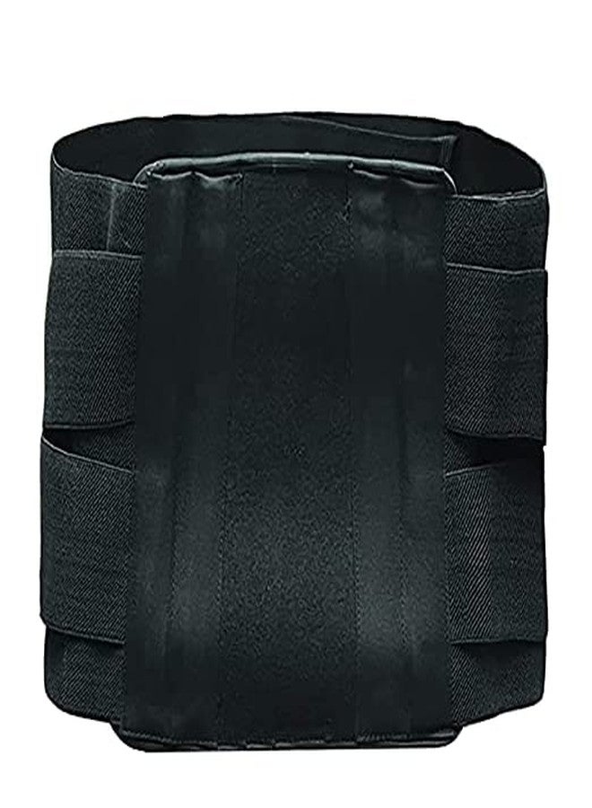 Kudize Lumbar Sacral Belt Contoured Spinal Brace Acute Chronic Mild Lower Back Pain Slip Disc Post Disketomy care Fracture Injuries Abdominal Belt Long working Travel Black (XXL) - Image 3