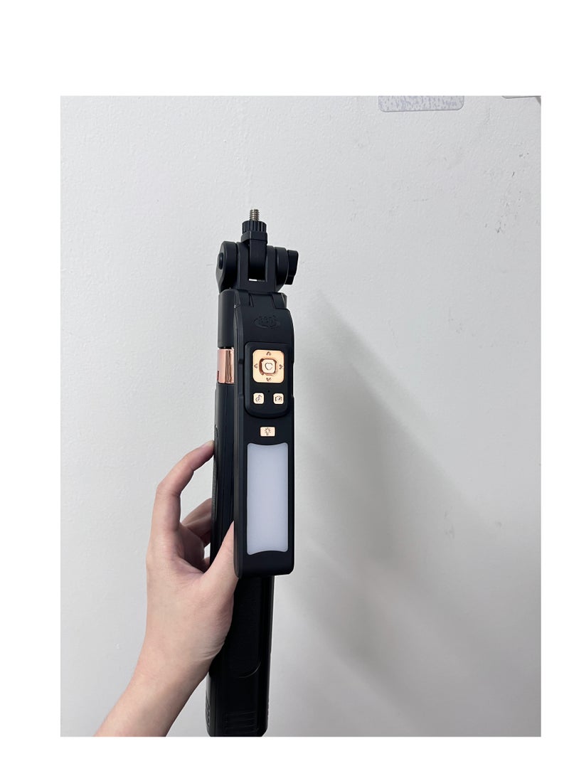 Raxoom Auto Face Tracking Phone Holder, 360° Rotation Tripod Smart Shooting Camera Mount, No App, Phone Camera Mount with Remote Control for Live Vlog Streaming Video, Rechargeable Battery  - Image 3