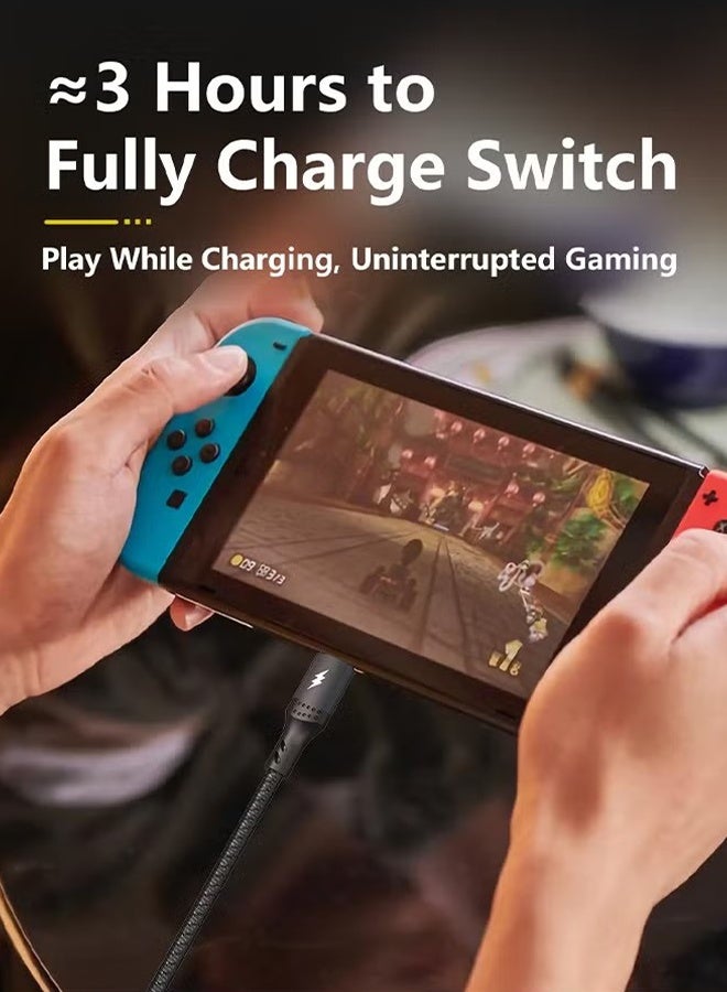 دوداو 30 واط من طراز USB-C إلى كابل البرق، من طراز Type-C إلى كابل البرق السريع الشحن، نقل البيانات عالي السرعة، مناسب لجميع أجهزة منفذ البرق، بطول 1.2 متر - Image 4