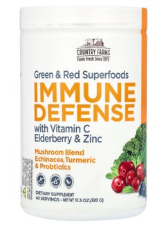 COUNTRY FARMS Immune Defense with Vitamin C Elderberry & Zinc 11.3 oz (320 g) 