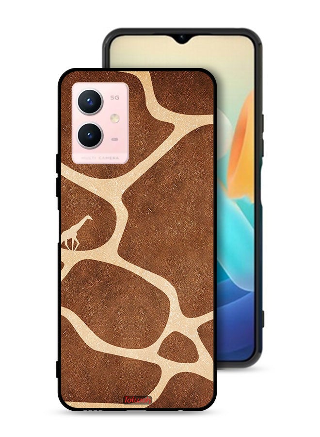 Tolwak Vivo Y33s 5G Protective Case Cover Giraffe Skin - Image 1