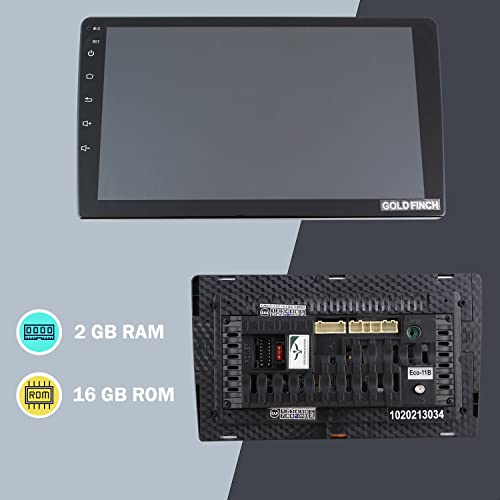 Goldfinch Audio 9 inch Full Touch Screen Android Car Stereo With GPS, Bluetooth, Wi-Fi, Navigation, Reverse Camera Support, Mirror Link - Image 4