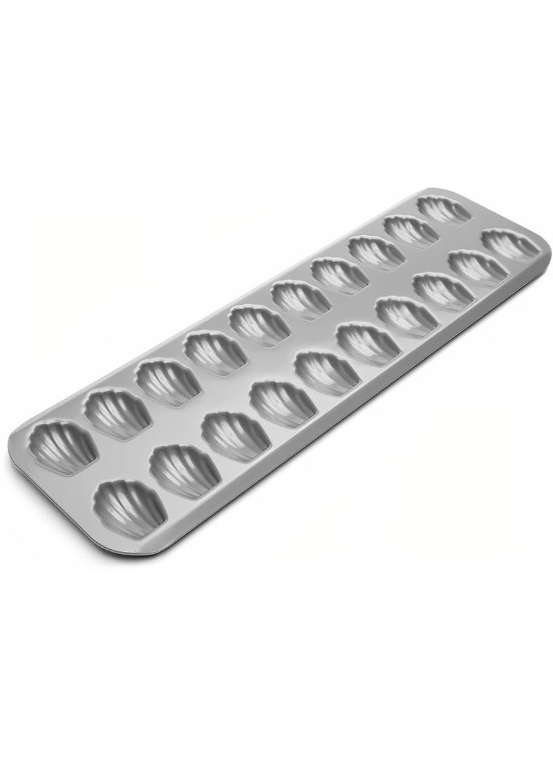 BAKING SET BAKING SET Shell Mini Classic French Non Stick 20 Cavity Madeleine pan Shell Cookies Mould  - Image 2
