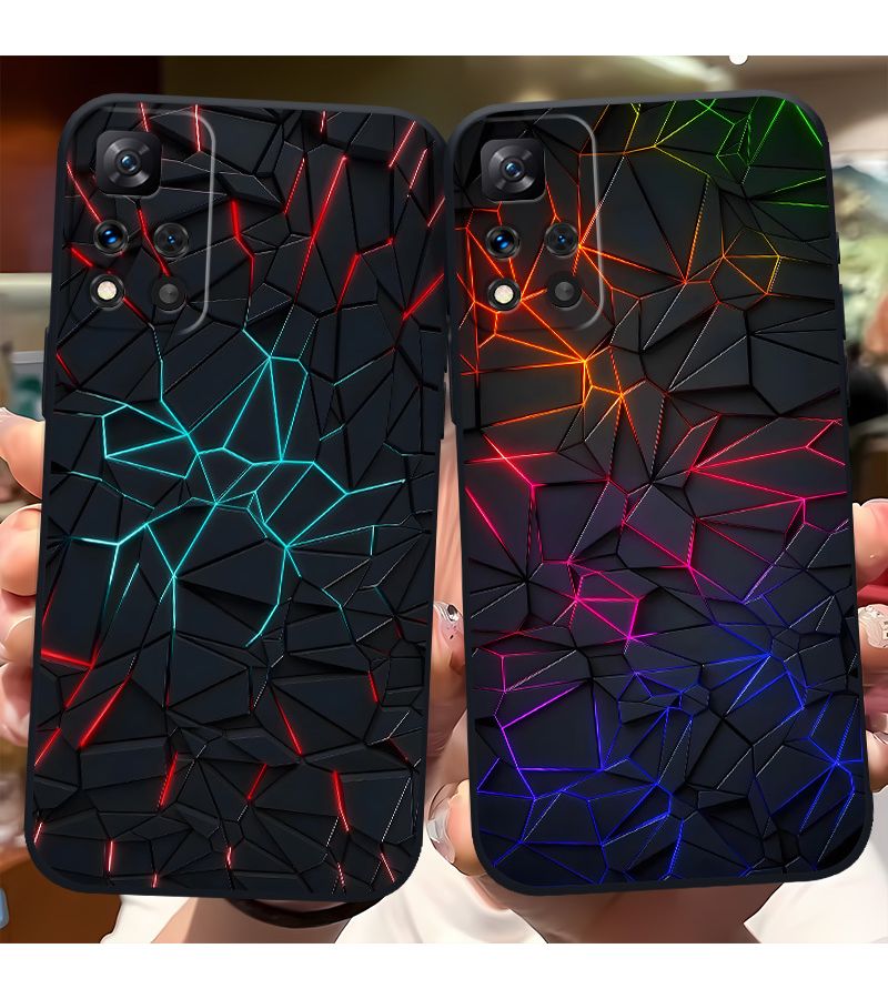 Mixed Color 2 Phone Case Cover Compatible With Xiaomi Redmi 13C 5G Shockproof Slim Protective Back Shell - Image 1