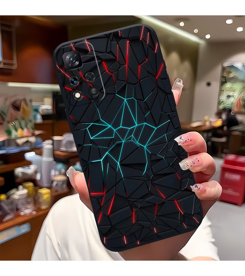 Mixed Color 2 Phone Case Cover Compatible With Xiaomi Redmi 13C 5G Shockproof Slim Protective Back Shell - Image 3