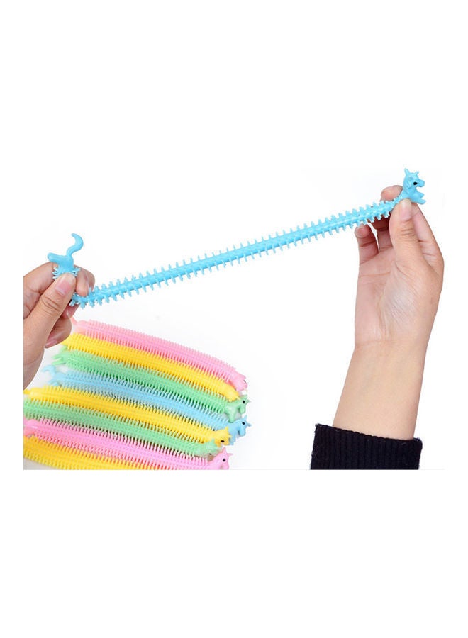 NIBEMINENT 6-Piece Cartoon Animal Unicorn Decompression Pull Cord Bracelet 19cm - Image 3