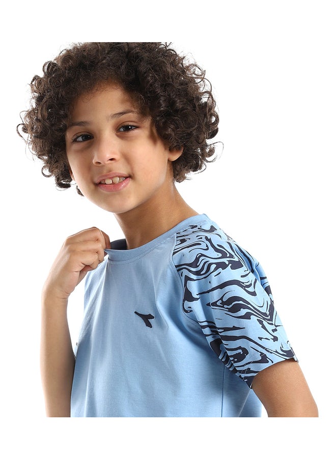 Boys Printed Cotton T-Shirt