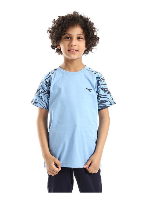Boys Printed Cotton T-Shirt
