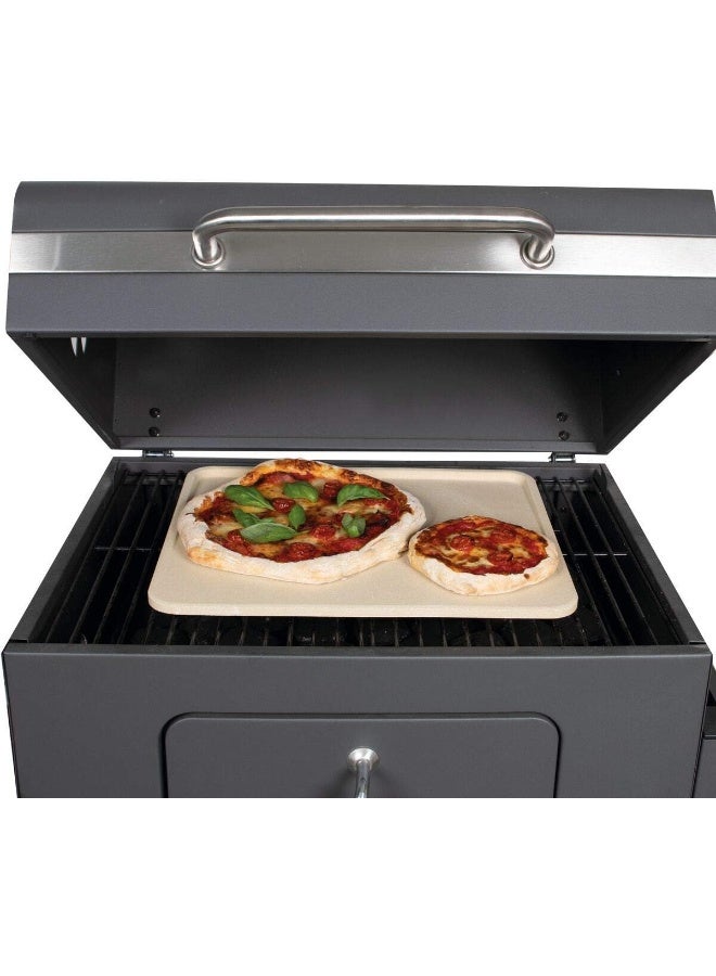BOSKA Boska Pizza Stone Plate Deluxe Best For Oven Bbq And Grill Natural Non Toxic And Non Stick Surface Thermal Shock Resistant Cooking Stone Heavy Duty Ceramic Cookware  - Image 3