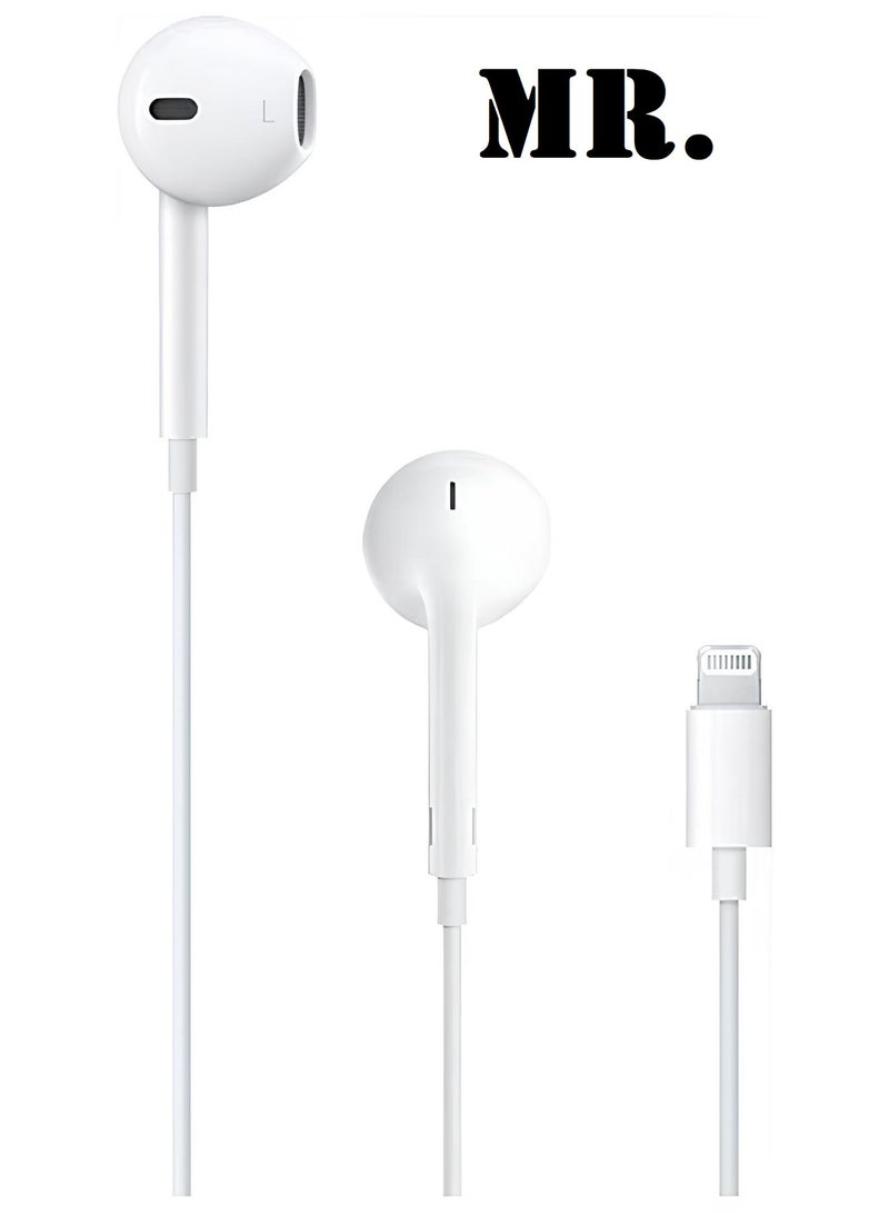 MR. Earphone In-Ear Wired Ear Pods with Mic – Lightning Connector  - Image 1