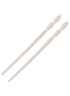 Beaupretty 2pcs Acetate Hair Accessories Twist Design Vintage Japanese Chopsticks for Styling