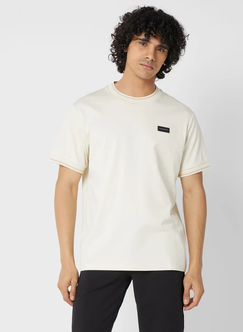 Hackett Logo Crew Neck T-Shirt