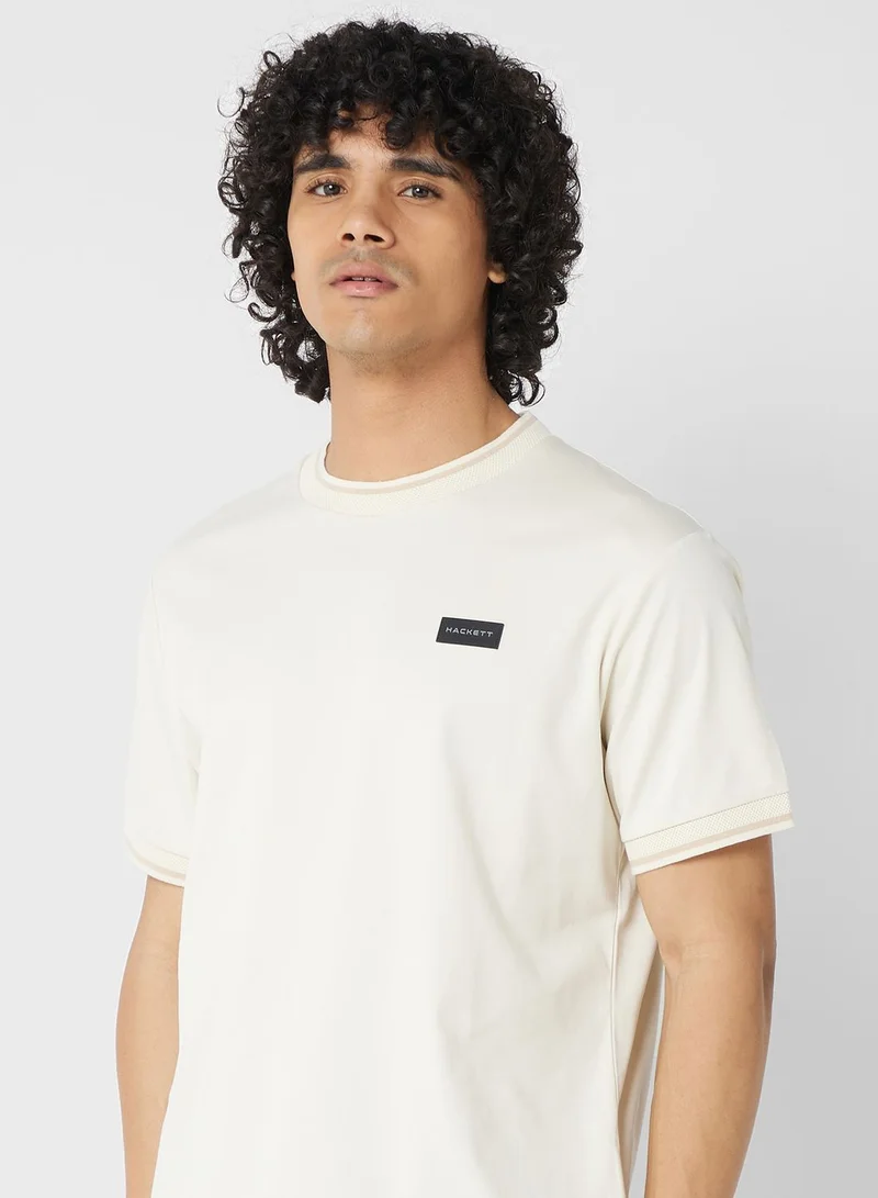 Hackett Logo Crew Neck T-Shirt
