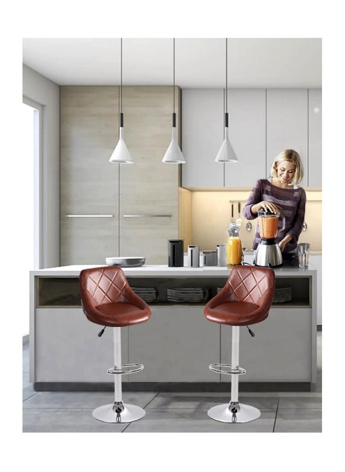 Modern Adjustable Counter Height Barstool