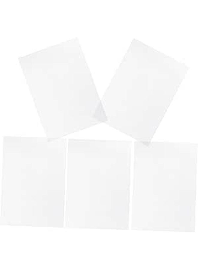 Heat Shrink Paper 5 Pack DIY Craft Shrink Art Film Sheets - Image 1
