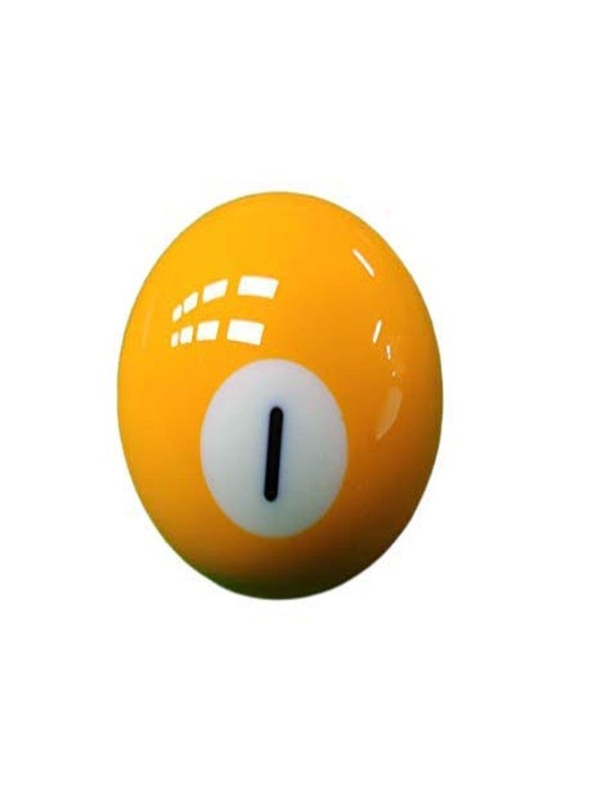 JBB Pool Ball Number - 1 - Image 1