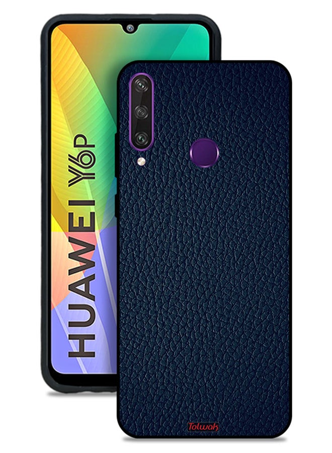 Tolwak Huawei Y6p Protective Case Cover Leather Pattern - Image 1