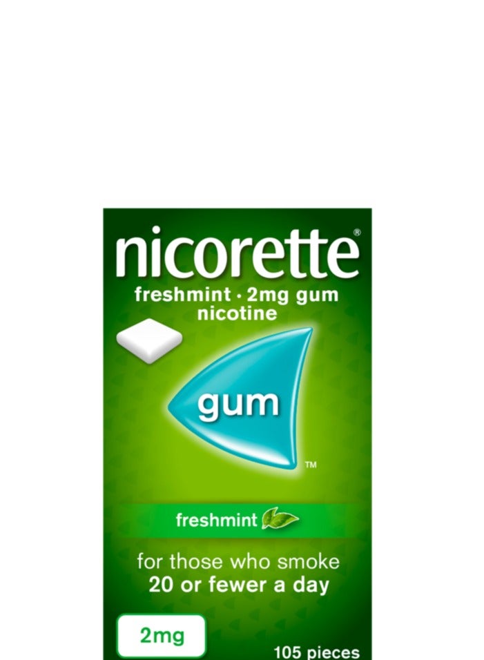 Nicorette	Freshmint 2mg Gum 105 Pieces