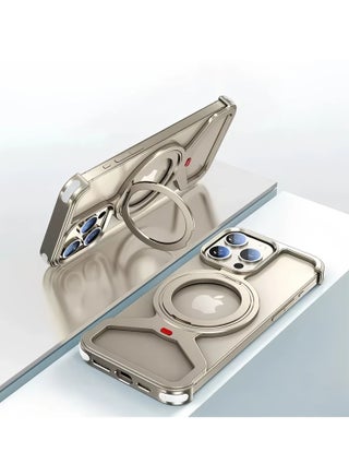 Compatible with iPhone 16 Pro Max 16 Pro Bezel-less Magnetic Phone Case Sleek Minimalist Protective Shock-Absorbing Aircraft-Grade Aluminum Case - pzsku/Z40FCFF95D24094A6C825Z/45/_/1736388708/68ef796a-b515-4f54-95ef-d9969a5d79e5