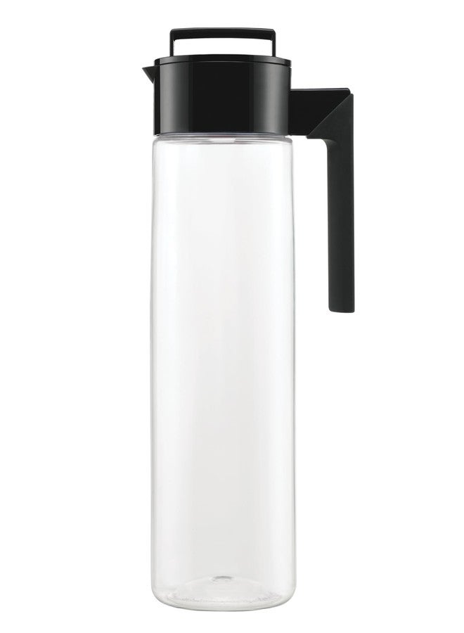 Takeya Patented and Airtight Pitcher Made in the USA, BPA Free, 2 qt, Black - Image 2