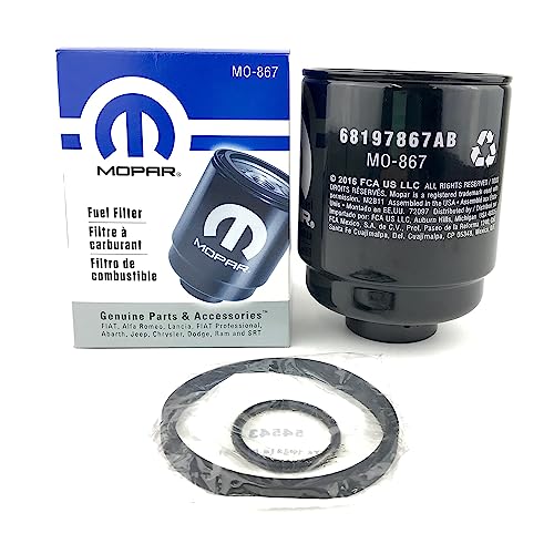 Mopar Dodge Ram 6.7 Liter Diesel Fuel Filter Water Separator Set Mopar OEM - Image 3