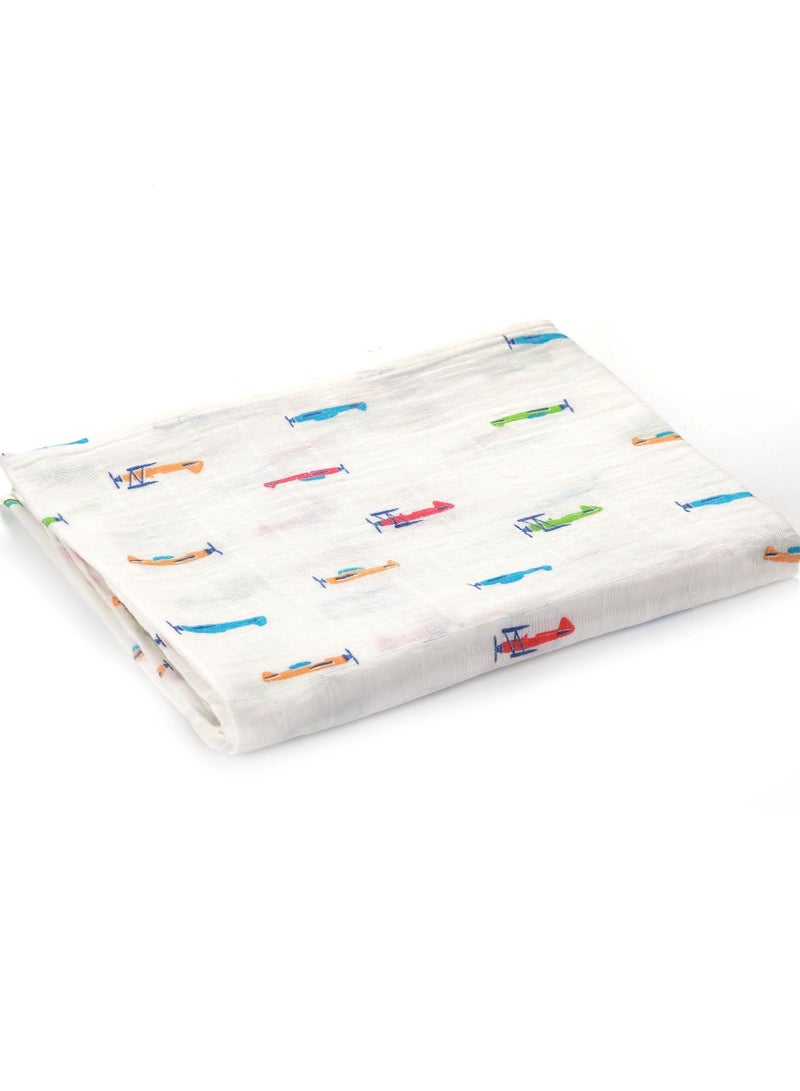 100% Organic Cotton 2 Layer Blanket