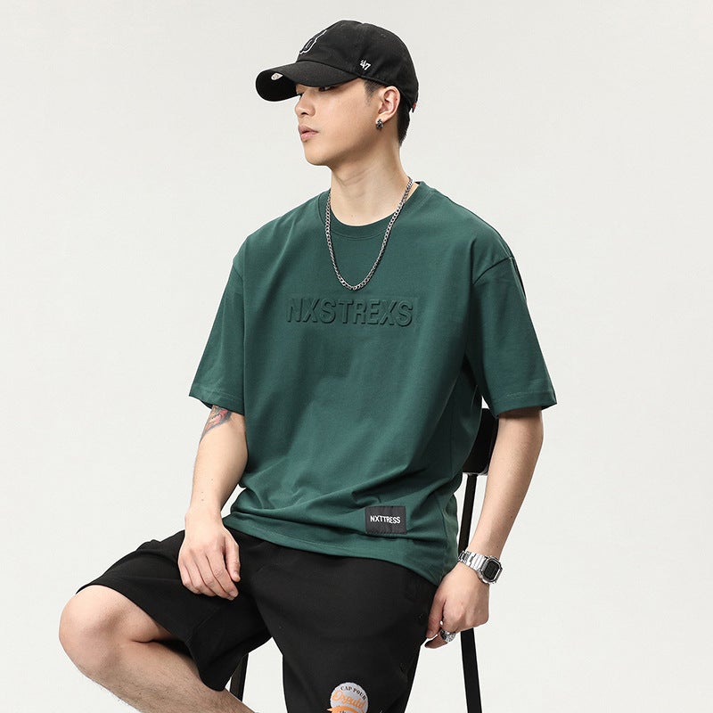 2025 Fashion Trendy Men'S Short-Sleeved Casual Men'S T-Shirt - Image 5