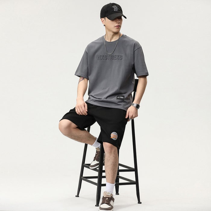 2025 Fashion Trendy Men'S Short-Sleeved Casual Men'S T-Shirt - Image 1