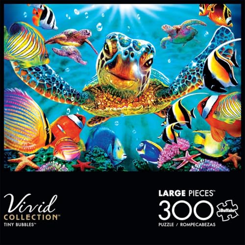 Buffalo Games - Steve Sundram - Tiny Bubbles - 300 Piece Jigsaw Puzzle For Adults -Challenging Puzzle Perfect for Game Nights - Finished Size is 21.25 x 15.00 - Image 1