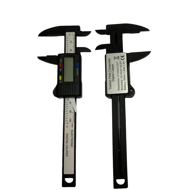 Swardman Tool Digital Caliper 100mm Black High Precision Depth Measurement - Image 5