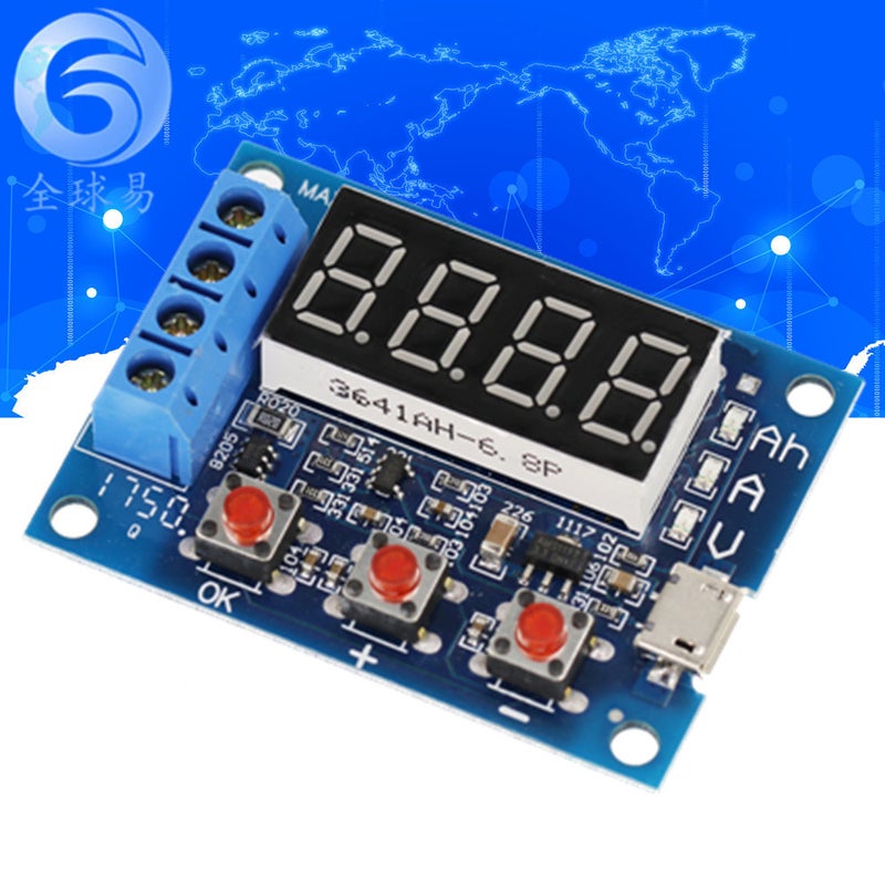 Zb2L3 Battery Capacity Tester External Load Discharge Type 1.2-12V Battery 18650 Capacity Test - Image 3