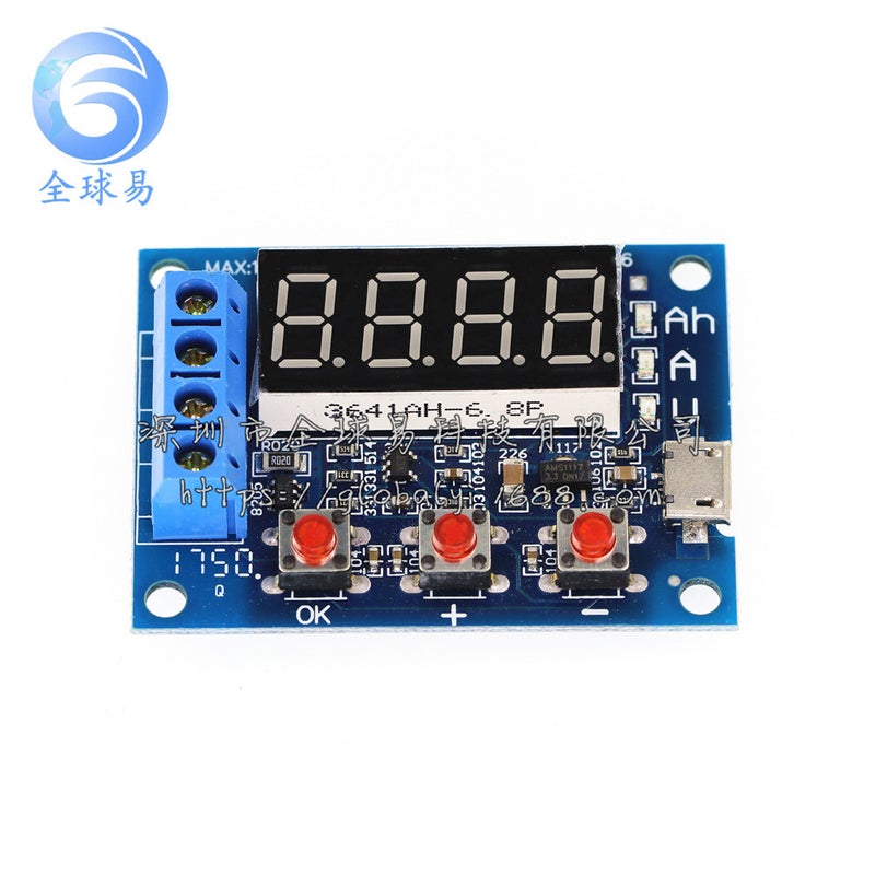 Zb2L3 Battery Capacity Tester External Load Discharge Type 1.2-12V Battery 18650 Capacity Test - Image 5