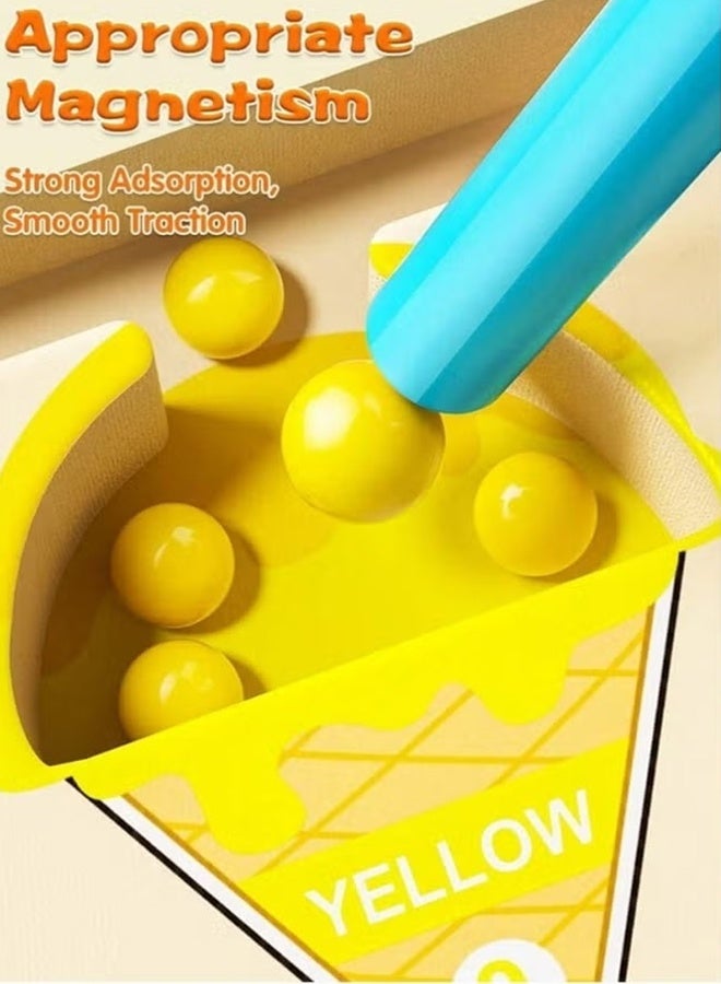 Jamal Magnetic Color & Number Maze – Montessori Wooden Educational Puzzle Board for Toddlers – Counting, Matching & Fine Motor Skill Learning Games for Preschoolers - Image 5