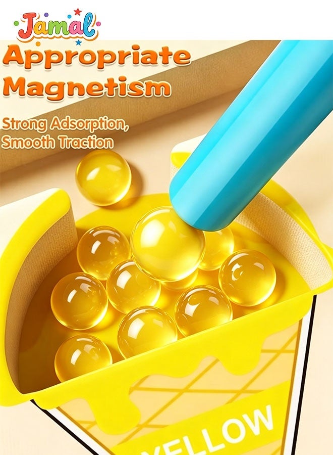 Jamal Magnetic Color & Number Maze – Montessori Wooden Educational Puzzle Board for Toddlers – Counting, Matching & Fine Motor Skill Learning Games for Preschoolers - Image 5