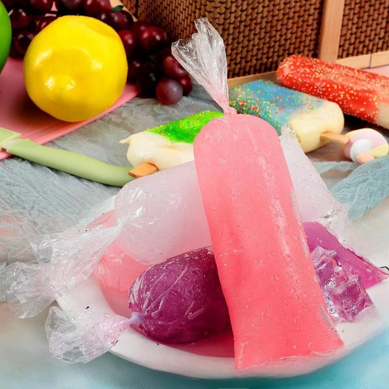 Eitonbu business pack 3”x12” Ice Popsicle Mold Bags mexican Style bolis/bags to make Vikingos/marcianos/Bolis de Hielo/charamuscas/Hielitos (200) - Image 1