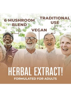 MaryRuth Organics Usda Organic Mushroom Complex By Maryruth'S | Herbal Liquid Drops | Immune Support Cardiovascular Health Overall Wellness | Non-Gmo, Vegan, Alcohol Free Tincture | 1 Oz, 30 Servings  - Image 2