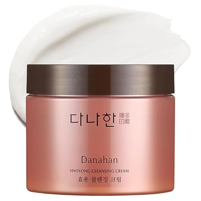Danahan Hyoyong Korean Traditional Herbal Fermented Cleansing Cream Gentle Makeup Remover Intensive Moisturizing with Botanical Extracts, Lecithin - Enhances Skin Energy, 9.47 oz. - Image 1